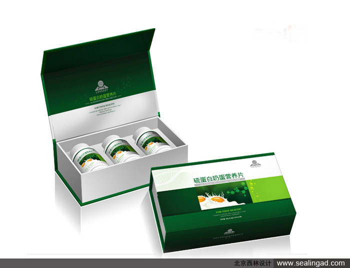 保健品包装|营养品包装设计欣赏-北京西林设计