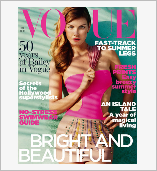 国外时尚杂志Vogue封面设计欣赏