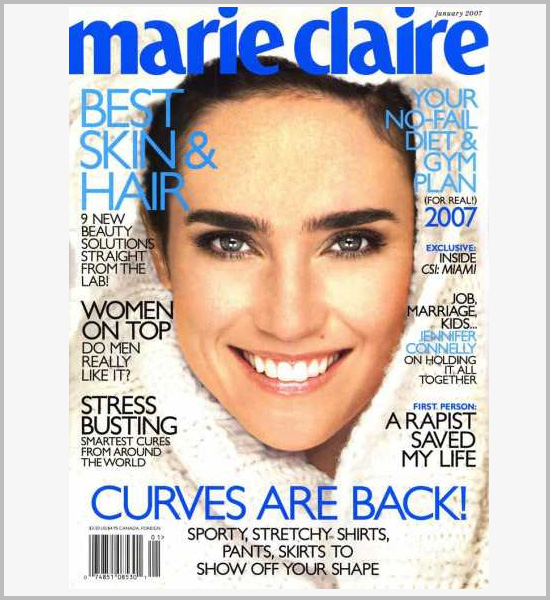 国外时尚杂志Marie Claire封面设计欣赏
