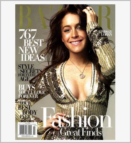 国外时尚杂志Harper Bazaar封面设计欣赏