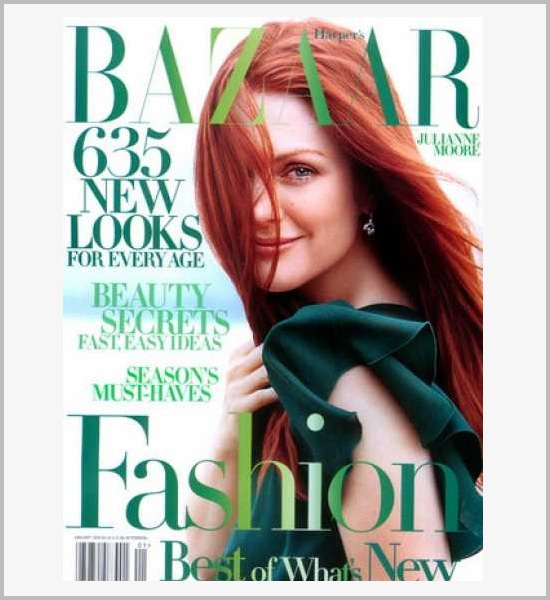 国外时尚杂志Harper Bazaar封面设计欣赏