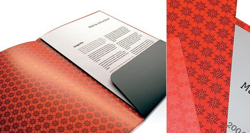 国外企业封套画册设计-百衲本