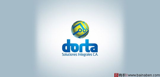 3D效果的标志设计-百衲本