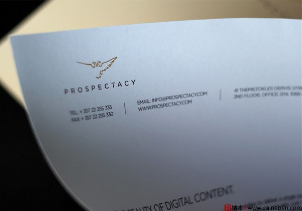 Prospectacy品牌VI设计欣赏-百衲本