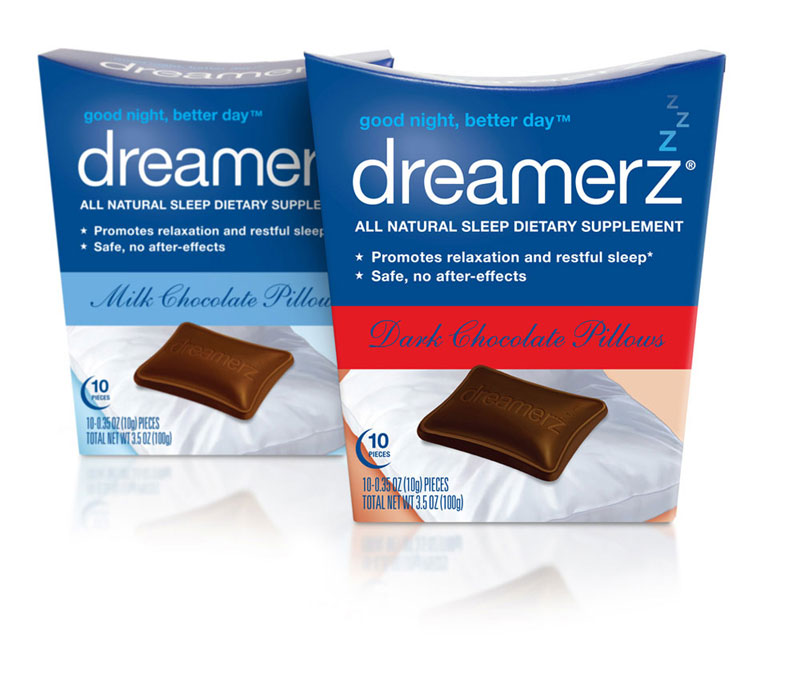 dreamerz系列食品包装--咖啡、果汁、巧克力都来助你安睡
