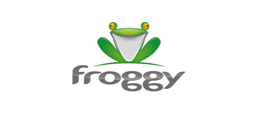 青蛙相关标志，frog logo-百衲本视觉