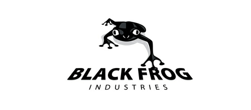 青蛙相关标志，frog logo-百衲本视觉