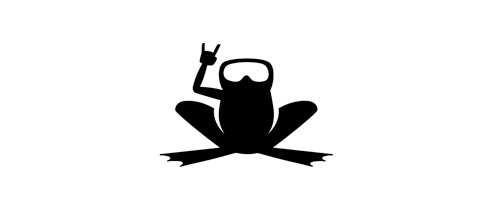 青蛙相关标志，frog logo-百衲本视觉