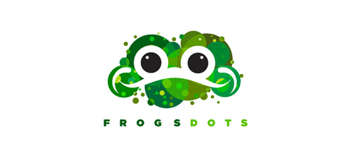 青蛙相关标志，frog logo-百衲本视觉