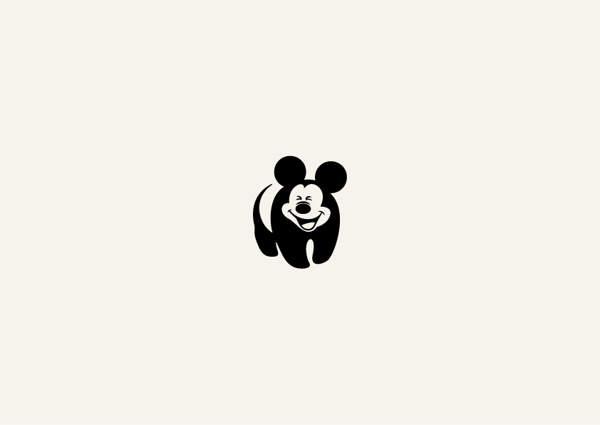 动物形状主题logo-百衲本